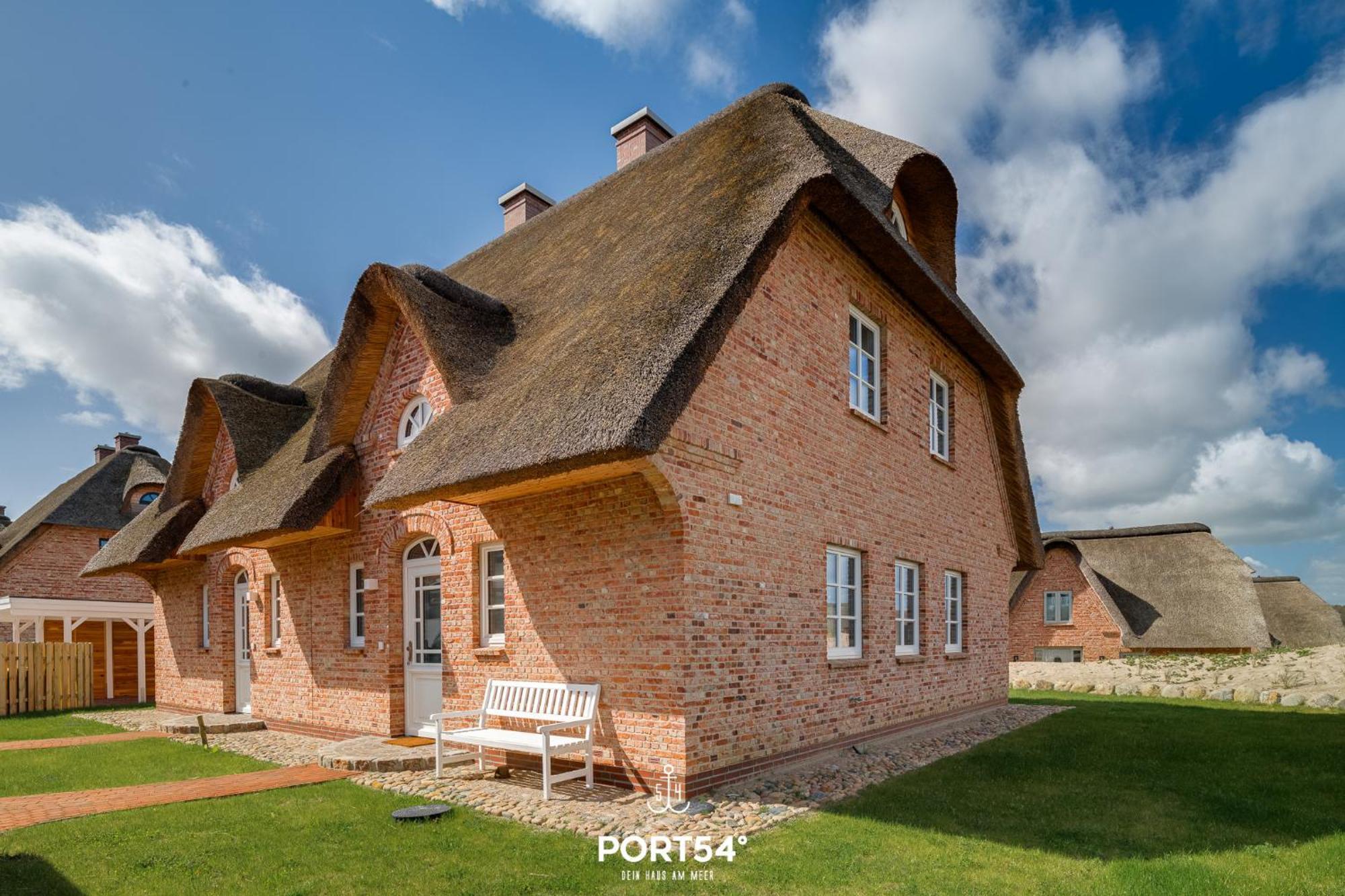 Ferienhaus Reetlodge Auf Den Schleiterrassen Kappeln Exterior foto